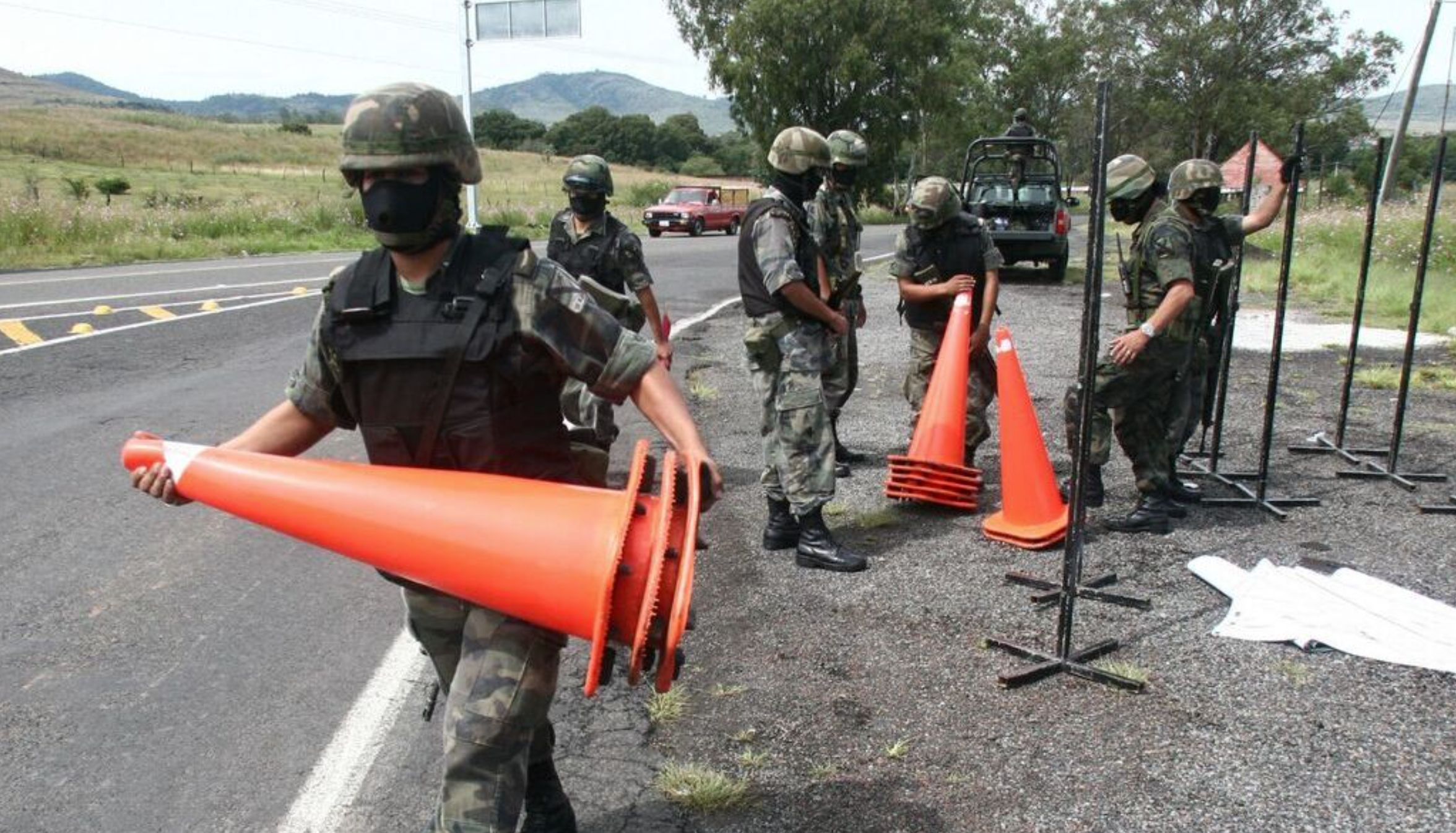 Ejército se encargará del cuidado de las carreteras federales